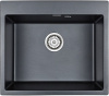 Мойка кухонная Paulmark Kante PM106052-BLM черный металлик фото в интернет-магазине «Wasser-Haus.ru»