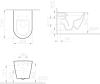 Унитаз подвесной VitrA Sanibelle 7551B003-0075 безободковый, с микролифтом фото в интернет-магазине «Wasser-Haus.ru»