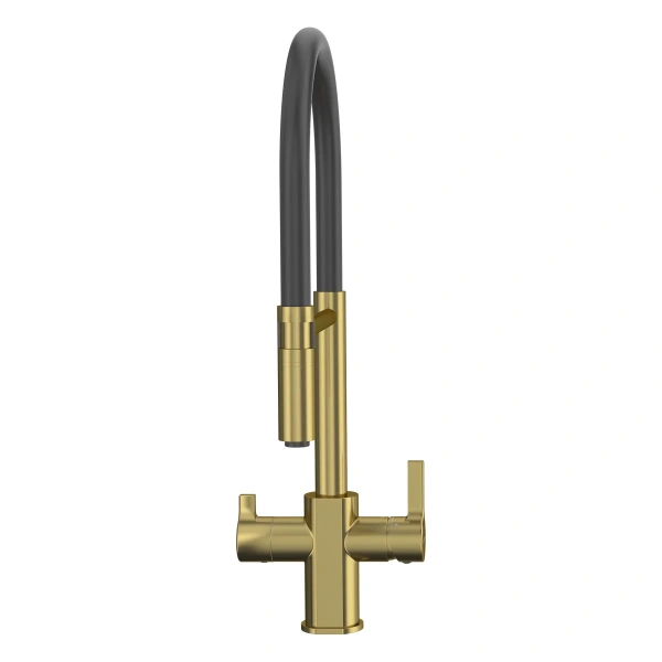 Смеситель для кухни Elghansa Kitchen Pure Water 56F5511-MattGold matt gold фото в интернет-магазине «Wasser-Haus.ru»