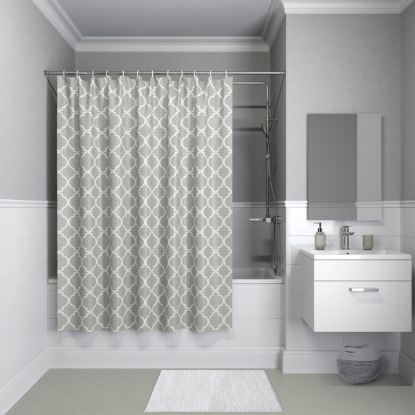 Штора для ванной IDDIS Basic B10P218i11 180х200 фото в интернет-магазине «Wasser-Haus.ru»