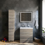 Мебель для ванной Am.Pm Gem S 75 напольная, светлый дуб фото в интернет-магазине «Wasser-Haus.ru»