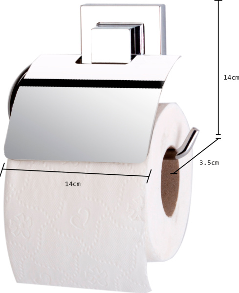Держатель туалетной бумаги Tekno-tel EasyFIX EF238 самоклеящийся фото в интернет-магазине «Wasser-Haus.ru»