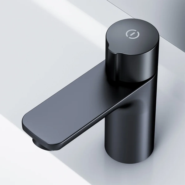 Смеситель для раковины AM.PM X-Joy TouchReel F85A02522 черный фото в интернет-магазине «Wasser-Haus.ru»