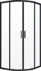 Душевой уголок Vincea Alpha VSQ-3AL900CLB 90x90, профиль черный, стекло прозрачное фото в интернет-магазине «Wasser-Haus.ru»
