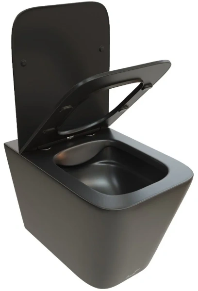 Унитаз подвесной Cerutti Spa Maiella Aria CT9163 безободковый, с микролифтом фото в интернет-магазине «Wasser-Haus.ru»
