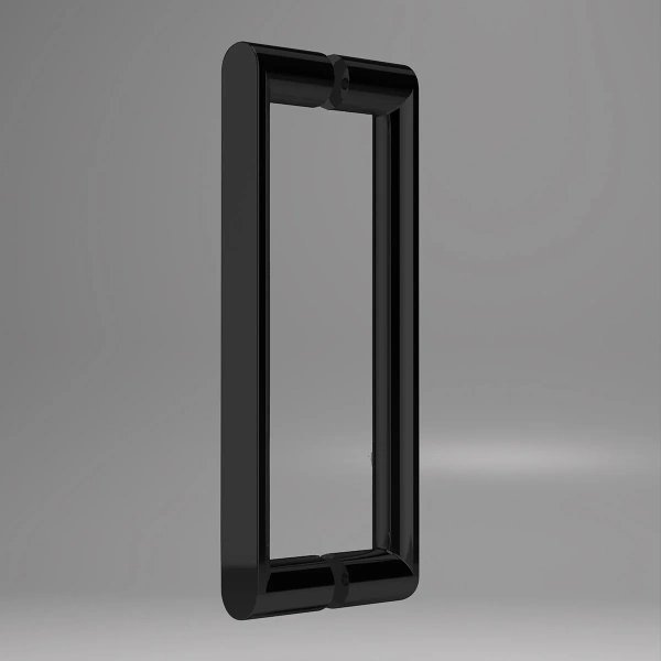 Душевая дверь в нишу Vincea Dice VDS-4D120CLB 120 см, профиль черный фото в интернет-магазине «Wasser-Haus.ru»