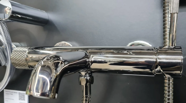 Смеситель для ванны с душем Boheme Uno 463-SGM shine gun metall фото в интернет-магазине «Wasser-Haus.ru»