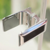 Душевая дверь в нишу GuteWetter Trend Door GK-863P левая 180 см стекло бесцветное Two, профиль хром фото в интернет-магазине «Wasser-Haus.ru»