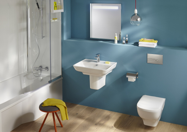 Держатель туалетной бумаги Jacob Delafon Singulier 15207D-CP фото в интернет-магазине «Wasser-Haus.ru»