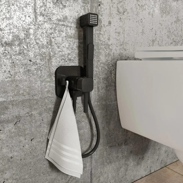 Гигиенический душ IDDIS Axes AXE1F1Bi20 черный фото в интернет-магазине «Wasser-Haus.ru»