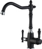 Смеситель Steel Hammer SH 812 Black Cr для кухонной мойки фото в интернет-магазине «Wasser-Haus.ru»