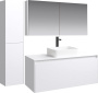 Мебель для ванной Aqwella 5 stars Mobi 120 белая фото в интернет-магазине «Wasser-Haus.ru»
