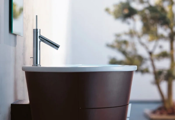 Смеситель для раковины Axor Starck 10111000 хром фото в интернет-магазине «Wasser-Haus.ru»