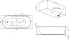 Акриловая ванна Bas Гоа В 00064 160x70 фото в интернет-магазине «Wasser-Haus.ru»