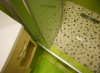 Душевая дверь в нишу GuteWetter Practic Door GK-404 левая (68-72)x190 стекло бесцветное, профиль мат. хром фото в интернет-магазине «Wasser-Haus.ru»