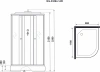 Душевая кабина Niagara Classic NG-33294-14R 120x90 см фото в интернет-магазине «Wasser-Haus.ru»