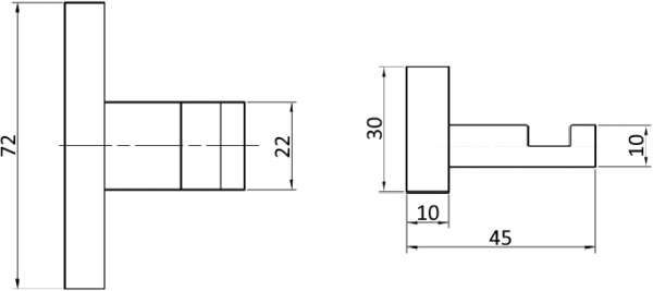 Крючок Sapho Olymp 1321-01 фото в интернет-магазине «Wasser-Haus.ru»