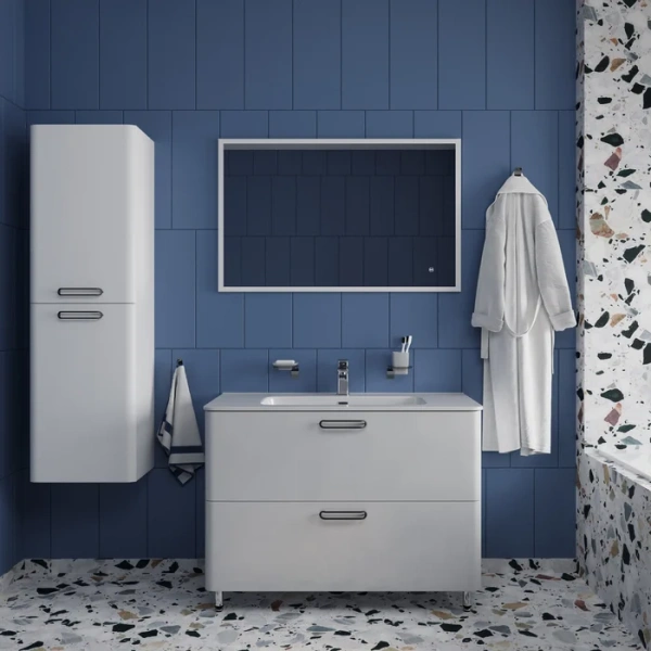 Мебель для ванной IDDIS Brick 100 напольная фото в интернет-магазине «Wasser-Haus.ru»