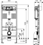 Комплект  Унитаз подвесной Villeroy & Boch Avento 5656RS01 альпийский белый, безободковый + Комплект крепления для инсталляций TECE TECEprofil 9380014 + Система инсталляции для унитазов TECE TECEprofil Uni 2.0 9300302 + Кнопка смыва фото в интернет-магазине «Wasser-Haus.ru»