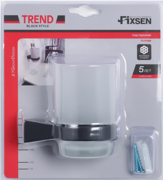 Стакан Fixsen Trend FX-97806 фото в интернет-магазине «Wasser-Haus.ru»