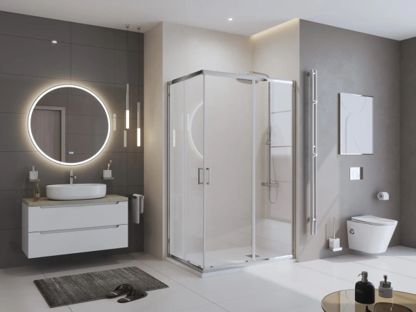 Поддон для душа BelBagno Uno AH 120х80, белый, с сифоном фото в интернет-магазине «Wasser-Haus.ru»