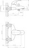 Душевой комплект Agger Proud A0831100 два смесителя + Душевой гарнитур Agger Wave фото в интернет-магазине «Wasser-Haus.ru»