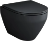 Унитаз подвесной AM.PM Spirit V2.0 FlashClean с микролифтом, черный матовый фото в интернет-магазине «Wasser-Haus.ru»
