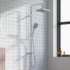 Душевая стойка Damixa Merkur 940000000 хром фото в интернет-магазине «Wasser-Haus.ru»