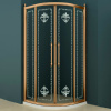 Душевой уголок Cezares Retro scorrevole A R2 100 CP Br фото в интернет-магазине «Wasser-Haus.ru»
