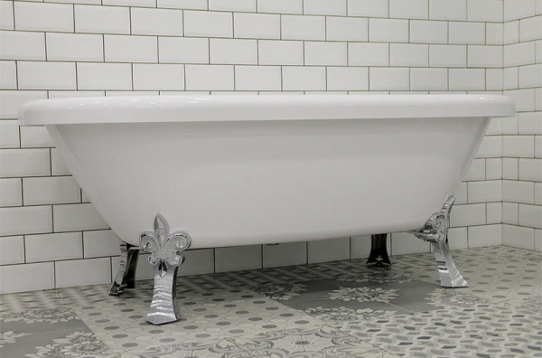Акриловая ванна Radomir Леонесса 1-01-2-0-9-138 175x80 ножки хром фото в интернет-магазине «Wasser-Haus.ru»