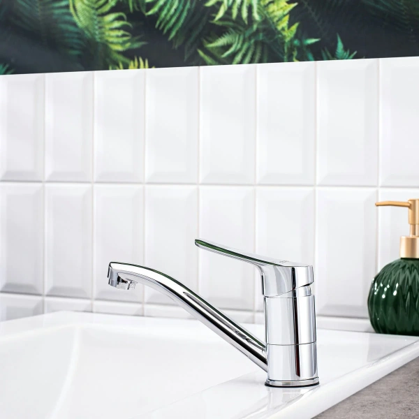 Смеситель для кухни BOOU B8290-14A хром фото в интернет-магазине «Wasser-Haus.ru»