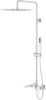 Душевая стойка Boheme Qubic 478-MW matt white фото в интернет-магазине «Wasser-Haus.ru»