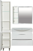 Мебель для ванной Misty Элвис 85 подвесная, белая фото в интернет-магазине «Wasser-Haus.ru»