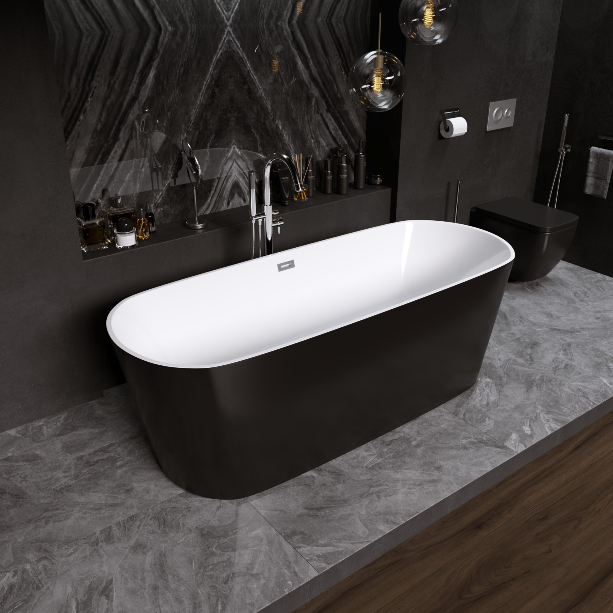 Акриловая ванна Grossman GR-2701B 150x70 фото в интернет-магазине «Wasser-Haus.ru»