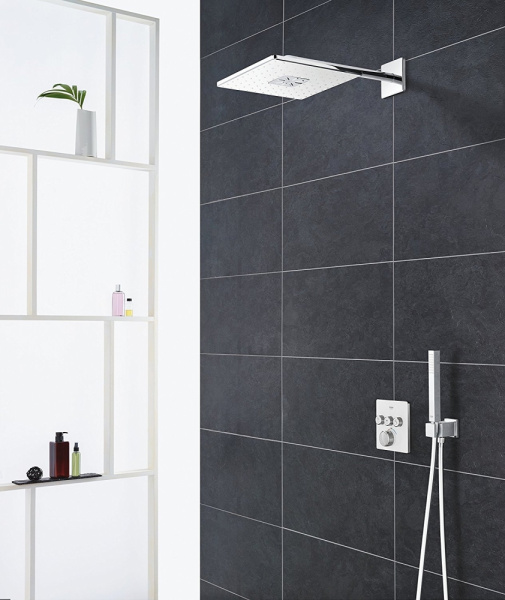 Термостат Grohe Grohtherm SmartControl 29157LS0 для душа, moon white фото в интернет-магазине «Wasser-Haus.ru»