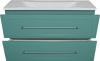 Мебель для ванной Misty Марта 100 подвесная бирюзовая фото в интернет-магазине «Wasser-Haus.ru»