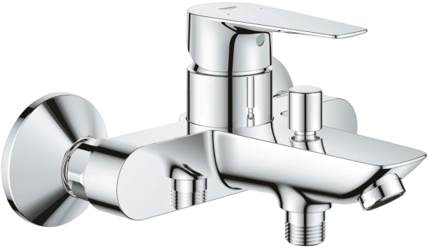 Душевой комплект Гарнитур Grohe Tempesta Cosmopolitan 27786002 + Смеситель BauEdge 23604001 фото в интернет-магазине «Wasser-Haus.ru»