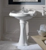Раковина Kerasan Retro 104701 73 см, 1 отв, с пьедесталом фото в интернет-магазине «Wasser-Haus.ru»
