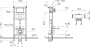 Комплект Унитаз подвесной Vitra Shift 7742B003-0075 с крышкой 191-003-009 + система инсталляции 800-2013 кнопка смыва хром фото в интернет-магазине «Wasser-Haus.ru»