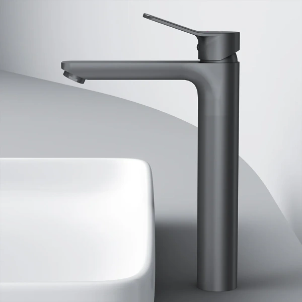 Смеситель для раковины AM.PM X-Joy F85A92022 черный фото в интернет-магазине «Wasser-Haus.ru»