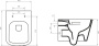 Комплект  Унитаз подвесной BelBagno Albano BB120CHR с крышкой + Система инсталляции Ideal Standard ProSys + Кнопка смыва Ideal Standard ProSys Oleas R0124AA хром фото в интернет-магазине «Wasser-Haus.ru»