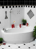 Акриловая ванна Vagnerplast Selena 160x105 R ультра белый фото в интернет-магазине «Wasser-Haus.ru»