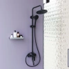 Душевая стойка Dorff Prime D0740922 черная фото в интернет-магазине «Wasser-Haus.ru»