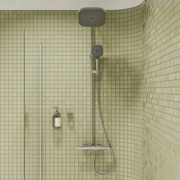 Душевая стойка IDDIS SpaHome SPHSBTKi06, хром глянцевый фото в интернет-магазине «Wasser-Haus.ru»