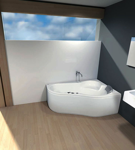Акриловая ванна Santek Ибица WH112035 150x100 R фото в интернет-магазине «Wasser-Haus.ru»