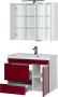 Мебель для ванной Aquanet Тиволи 90 бордо фото в интернет-магазине «Wasser-Haus.ru»