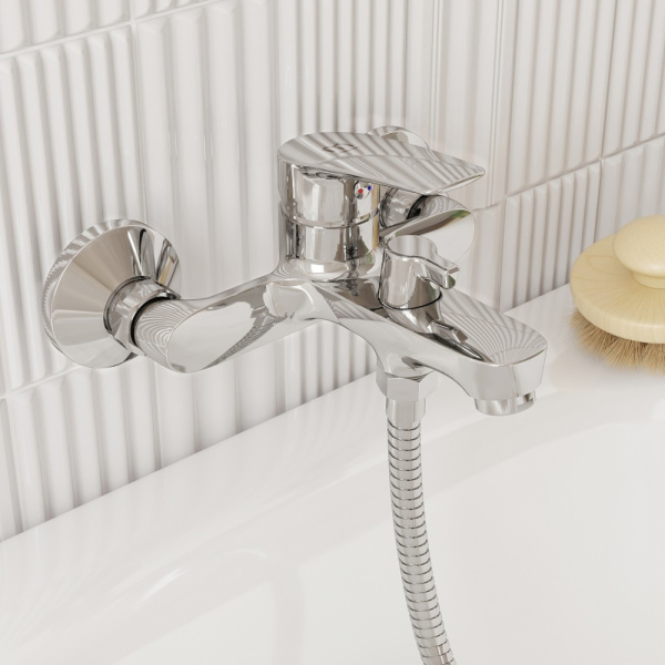 Смеситель Milardo Horizont HORSB02M02 для ванны с душем фото в интернет-магазине «Wasser-Haus.ru»