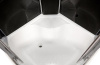 Душевая кабина DTO BM4590GM+ELBLACK с высоким поддоном, с сиденьем фото в интернет-магазине «Wasser-Haus.ru»