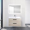 Мебель для ванной BelBagno Aurora 80 rovere galifax bianco фото в интернет-магазине «Wasser-Haus.ru»