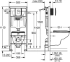 Комплект Grohe Solido 39586000 подвесной унитаз + инсталляция + кнопка фото в интернет-магазине «Wasser-Haus.ru»